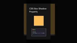 CSS BOX SHADOW PROPERTY 