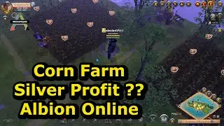 Albion Online Corn Farm Silver Profit No Watering