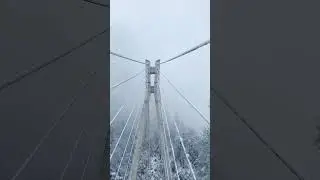Зимняя сказка❄️Дорога на Красную Поляну💙 