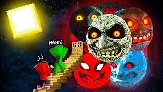 I FOUND MOST SCARY LUNAR MOONS 😰😱 IN MINECRAFT | MINECRAFT HORROR |