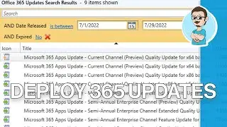 Deploy Microsoft 365 Apps Update Using SCCM!