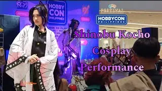 Shinobu Kocho Cosplay Competition Performance | Hobby Con at Festival Mall Alabang | Nics Coser