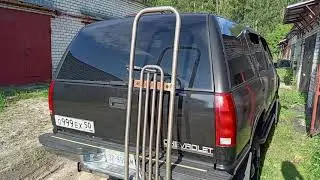 Кронштейн запасного колеса своими руками на шеви