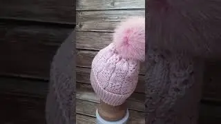 ШАПКА КРАСИВЫМ УЗОРОМ!!! МАСТЕР КЛАСС ЕСТЬ НА КАНАЛЕ!!!