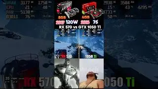 RX 570 vs GTX 1050 ti 