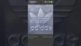 NEW TUTORIAL FOR CINEMA 4D NO PLUGINS - ADIDAS 3D CHROME LOGO ANIMATION IN FOIL. By Artinvader