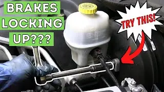 What to do if your brakes lock up! (Brake Booster Replacement)