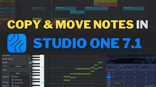 Studio One Pro 7.1 - New Copy & Move Notes Feature