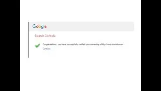 Google site verification using .html