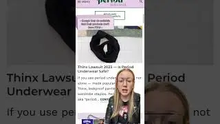 Let’s talk about the Thinx lawsuit 🚨 