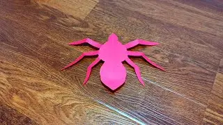 How to make a spider out of paper | paper crafts at home