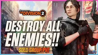 The Division 2: This Exotic Combo IS INSANE! Solo/Group PVE Skill Build - Farm These MUST HAVE ITEMS