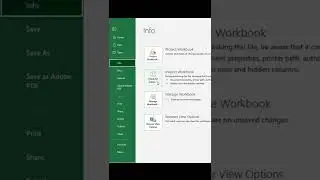 How to Delete Hidden Rows and Columns Permanently from Excel Sheet 