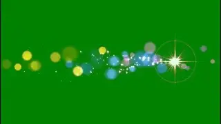 Green Screen Magic Particles Bokeh Light Animation Effect Chromakey Overlay Футаж Магия Частицы