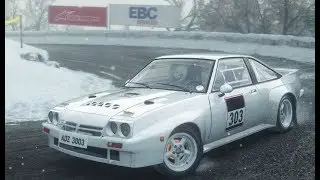 DiRT Rally - Snowfall & Ice Gameplay [Opel Manta 400] - Replay