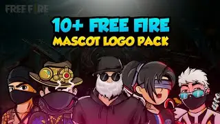FREE FIRE 10+ MASCOT LOGO PACK - GAMING MASCOT LOGO. PART 1