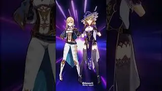 〖原神 : Genshin Impact MMD／4K／60FPS』粛聖!! ロリ神レクイエム☆『Lisa/丽莎/リサ/리사 & Jean/琴/ジン/진』