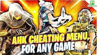 Universal Ahk Cheating Menu | 2022 (Aimbot, Triggerbot, No Recoil, Aim Abuse, K/M Aim Assist)