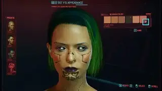 Cyberpunk2077 Complete Female Character Customization - Censored (Genitals Off)