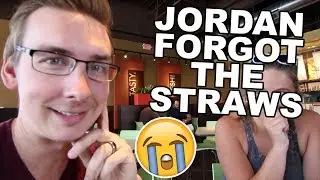 JORDAN FORGOT THE STRAWS