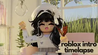making my new fiverr sample~! || Roblox Intro Timelapse