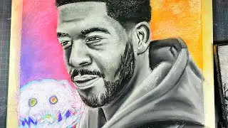 Drawing Kid Cudi | Timelapse Portrait