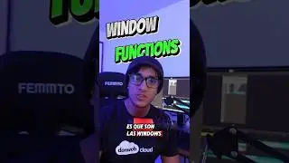 Window functions o funciones de ventana en SQL. 