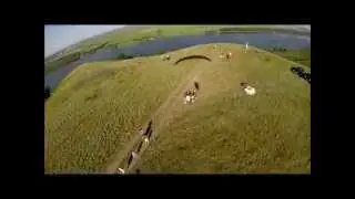 Жесткая посадка.Параплан.