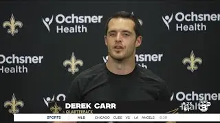 Derek Carr grasping Saints offense with help of familiar faces