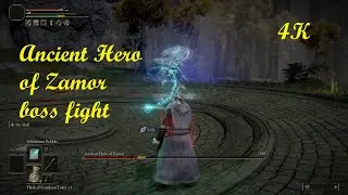 Ancient Hero of Zamor Boss Fight Elden Ring 4k
