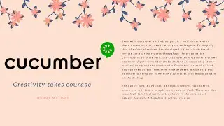 Cucumber latest live reports in browser