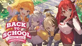 [New Voice Pack] Back to School