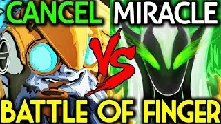 Battle of Fast Finger | Miracle- Rubick VS CanceL Tinker Dota 2 7.08