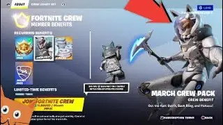 Meet Katt! Fortnite's March 2024 Crew Pack! (Fortnite chapter 5)