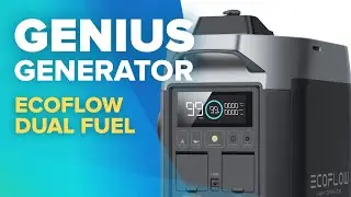 Ecoflow Dual Fuel Smart Generator: Charge DELTA Max, DELTA Pro, and Power Kits with Propane or Gas