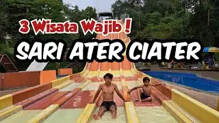 3 Objek Wisata Wajib di Sariater Ciater Subang | Waterpark Sari Ater Ciater