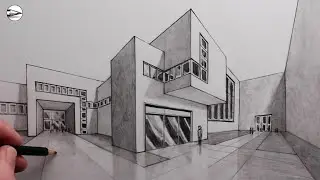 How to Draw Two-Point Perspective Buildings: Step-by-Step