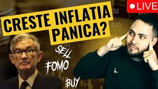 🔴LIVE~ S-A SCHIMBAT CEVA? CE FACEM? | SCENARIILE SI STRATEGIA MEA IN CRYPTO DUPA CPI