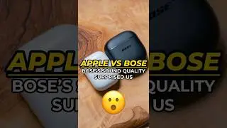 😮 Boses sound quality surprised us #airpodspro #bose #quietcomfort