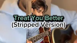 Shawn Mendes - Treat You Better (Stripped) | Vertical Version #cover #treatyoubetter #shawnmendes