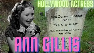 ANN GILLIS Hollywood Actress