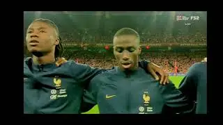 Denmark vs France National Anthem - UEFA Nations League 2022-23