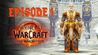 Let's Play World of Warcraft in 2024 (4K) -  Human Paladin - The War Within - Episode 1