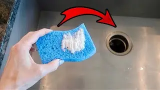 How to maintain your stainless steel sink and clean it like a pro 💥 (GENIUS!)