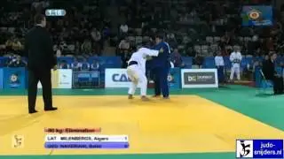 Aigars Milenbergs (LAT) - Betkil Naveriani (GEO) [-90kg]