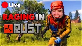 🔴 RAGING IN RUST! | Rust Solo Server Live