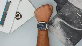 Apple Watch Ultra (Blue Trail Loop) - ASMR Unboxing