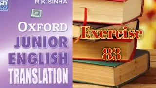 Oxford Junior English translation Exercise 83