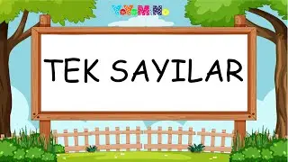 Tek Sayılar | Tek Sayılar İle 101'e Kadar Sayma | Tek Sayılar | 1 - 101 | Mino Öğretiyor