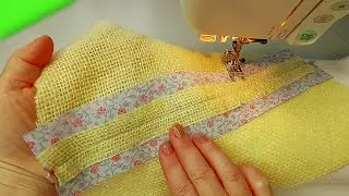 🔥✅ The secret of sewing loose fabrics so that the seams do not part